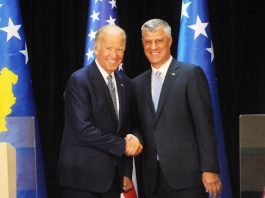 Biden i shkruan letër Thaçit