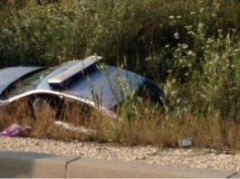 VETËAKSIDENTOHET NJË AUTOMJET I POLICISË