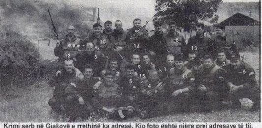 Publikohet lista e emrave të kriminelëve serb të luftës së Kosovës (Dokument)