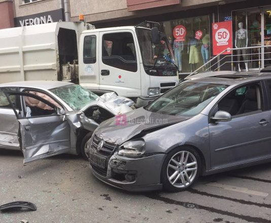 Ahmeti reagon pas aksidentit në Prishtinë, ku u përfshinë një kamion dhe nëntë vetura